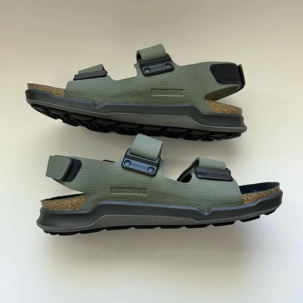 Birkenstock Tatacoa Sandals Birko-Flor in Future Khaki Green 41 (L10 / M8)